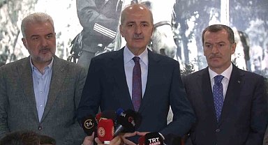 TBMM Başkanı Numan Kurtulmuş:" Biz Ortadoğu'da barıştan yanayız"
