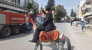 TBMM'nin 1. Dönem mebusu Reşit Ağar temsili olarak meclisi uğurlandı