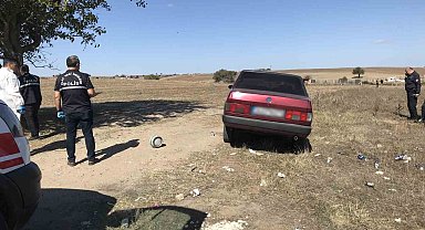 Tekirdağ'da çobanlar bir erkek cesedi buldu