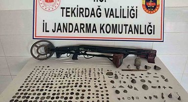 Tekirdağ'da tarihi eser operasyonu