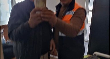 Terminalin tuvaletinde unutulan 26 bin euroyu sahibine teslim etti