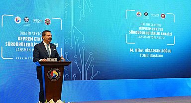 TOBB deprem bölgesi için sanayinin yol haritasını açıkladı