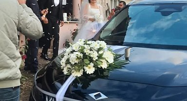 Togg gelin arabası oldu