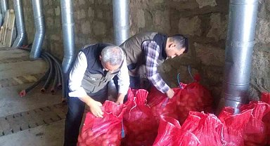 Tohumluk patateslerin kontrolü yapıldı