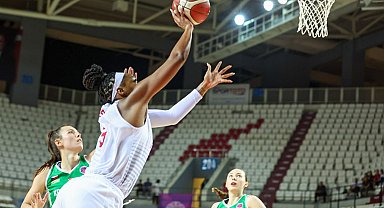 Toroslar Kadın Basketbol Takımı Avrupa'da ikinci galibiyetini aldı