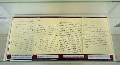 Trakya Paşaeli Müdafaa-İ Hukuk Cemiyeti ile I. Kolordu'ya ait belgeler Lozan Müzesinde sergilenecek