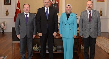 Tuba Öğretmenden Vali Çiftçi'ye ziyaret