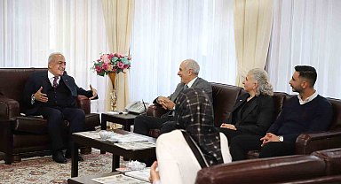 TURAK ekibi Rektör Çomaklı'yı ziyaret etti