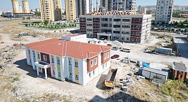 Türkiye'de en Çok Okul Yapan Melikgazi'de Okul Yapımları Devam Ediyor