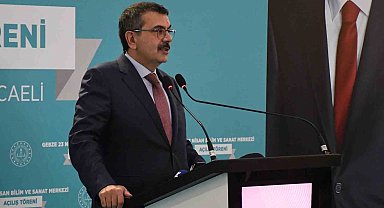 Türkiye'nin geleceğine yön verecek merkezin açılış kurdelesini Bakan Tekin kesti