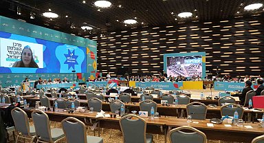 UCLG toplantısında İsrailli konuşmacı protesto edildi