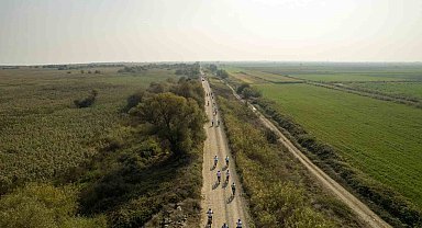 Uluabat'ın korunması için pedal çevirdiler