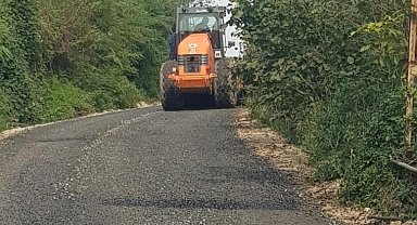 Ulubey'de asfalt çalışmaları sürüyor