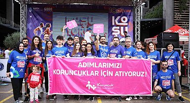 Uludağ Elektrik Koşu Takımı 'Hayalim Okul' projesi için koştu