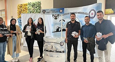 Üniversite öğrencilerine polisten bilgilendirme