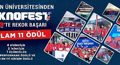 Üniversite öğrencilerinin TEKNOFEST başarısı
