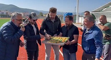 Ünlü futbolcu Elvir Baljic İznik'te sporcularla buluştu