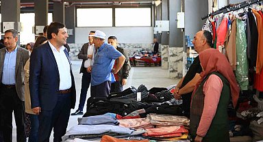 Uşak'ta Karaağaç Kapalı Pazaryeri hizmet vermeye başladı