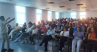 ÜSET MYO Aşçılık Programı Öğrencilerine 'Temel İş Sağlığı ve Güvenliği Eğitimi' Verildi