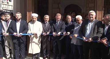 Üsküdar'da restorasyonu tamamlanan Bülbülderesi Fevziye Hatun Camii açıldı