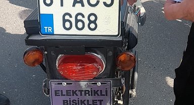 Uyanık sürücüyü polisin dikkati yakalattı