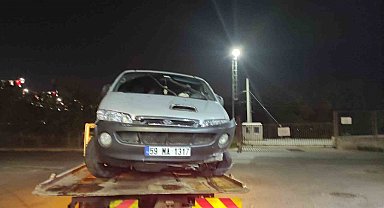 Uygulamadan kaçan araçtan kaçak göçmen çıktı