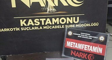 Üzerinde metamfetamin ile yakalanan şahıs gözaltına alındı