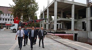 Vali Akbıyık, Köyceğiz'de incelemelerde bulundu