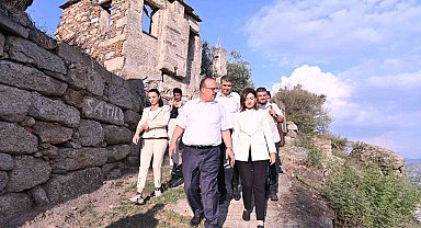 Vali Canbolat Çine ve Karpuzlu'da incelemelerde bulundu