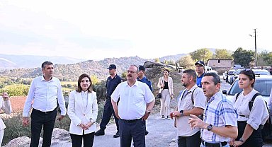 Vali Canbolat, Gül Esin Anı ve Kültür Evi çalışmalarını yerinde inceledi