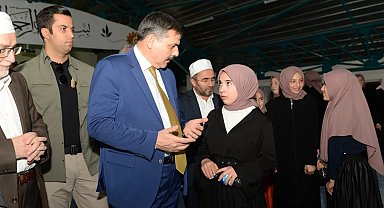 Vali Çiftçi Kız Kur'ân Kursu'nu ziyaret etti