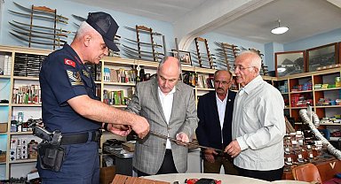 Vali Coşkun, Beyağaç ilçesinde incelemelerde bulundu