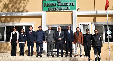 Vali Coşkun, Çameli'nde temaslarda bulundu