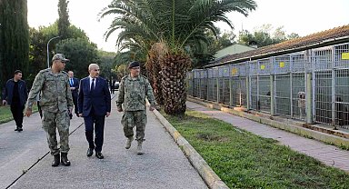 Vali Demirtaş askeri harayı ziyaret etti