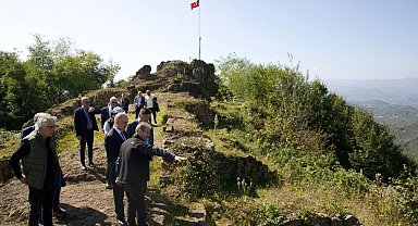 Vali Erol: "Kurul Kalesi'ndeki çalışmalar, kültürel mirasımız açısından önemli"