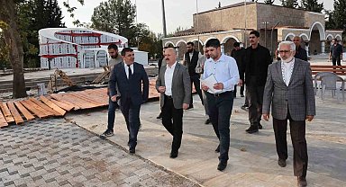 Vali Varol, Adıyaman Şehitliğinde incelemelerde bulundu