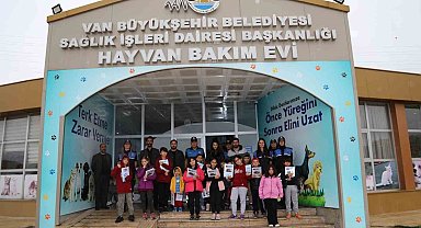 Van Büyükşehir Belediyesinden 'Hayvanları Koruma Günü'ne özel etkinlik