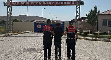 Van'da 10 yıl hapis cezası bulunan firari yakalandı