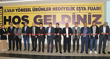 Van'da 'Yöresel Ürünler ve Hediyelik Eşya Fuarı' kapılarını ziyaretçilere açtı