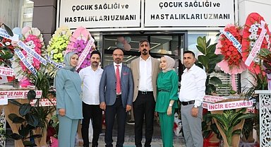 Van'da Dr. Baran Kızılyıldız - Dr. Fırat Bedir Çocuk Sağlığı ve Hastalıkları Kliniği törenle hizmete açıldı