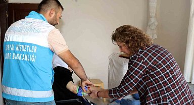 Van'da engelli vatandaşlara medikal malzeme desteği