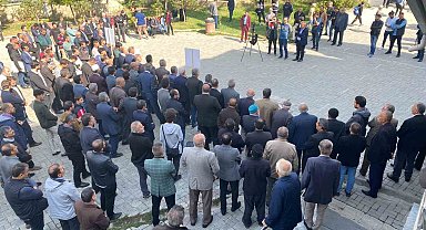 Van'da Filistin'e destek, İsrail'e tepki