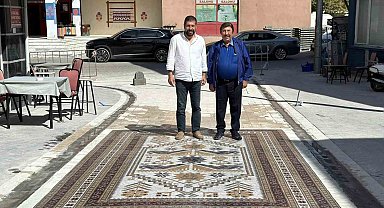 Yağcıbedir halıları, Kültür Yolu Caddesine döşeniyor