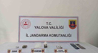 Yalova'da uyuşturucu operasyonu: 1 tutuklama