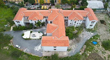 Yanan Balıklı Rum Hastanesi'nin iç restorasyonunun yüzde 65'i tamamlandı