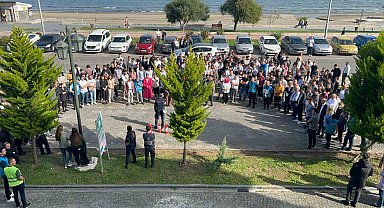 Yangın tatbikatı gerçeğini aratmadı