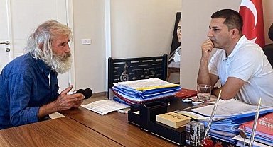 Yangında evi küle dönen Kaya'ya Başkan Günel'den yardım eli