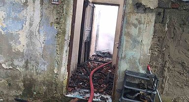 Yangında kullanılmaz hale geldi