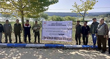 Yaralı bulunan leylek tedavisinin ardından doğaya salındı