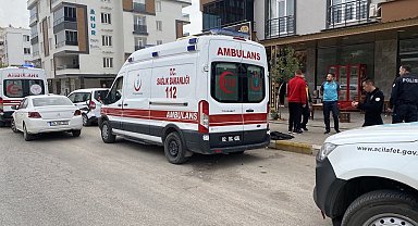 Yaralı taşıyan ambulans ile minibüs çarpıştı: 1 yaralı